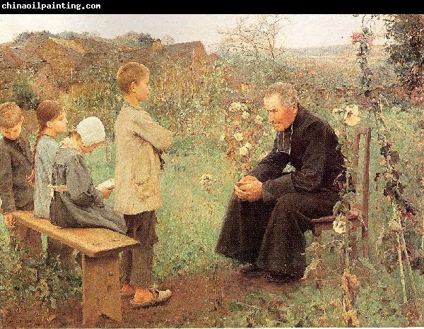 Muenier, Jules-Alexis The Catechism Lesson