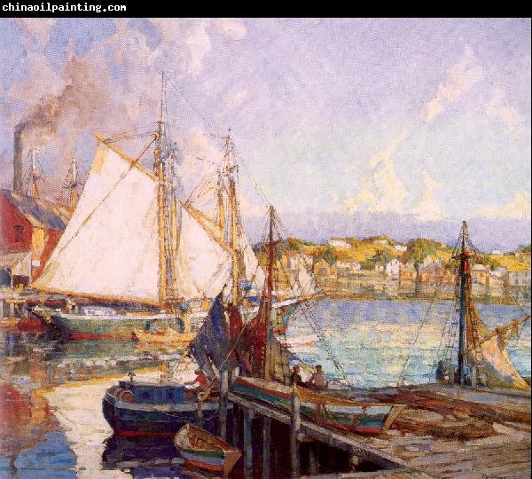 Mulhaupt, Frederick John Summer, Gloucester Harbor