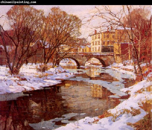 Mulhaupt, Frederick John Choate Bridge, Winter