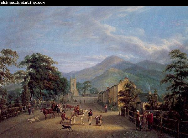 Mulvany, John George View of a Street in Carlingford