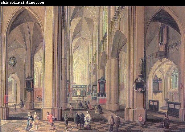 Neeffs, Peter the Elder Interior of the Cathedral at Antwerp