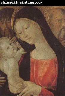 Neroccio di Bartolomeo The virgin and Child between John the Baptist and Anthony (mk05)