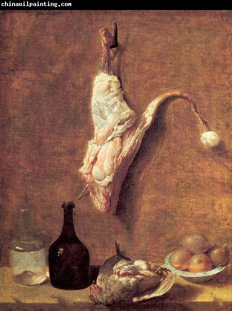 OUDRY, Jean-Baptiste Still Life with Calf's Leg