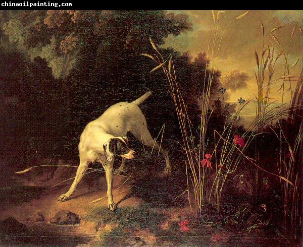 OUDRY, Jean-Baptiste A Dog on a Stand