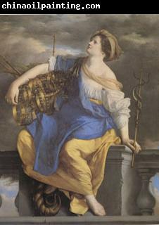 Orazio Gentileschi Public Felicity Surmounting Perils (mk05)