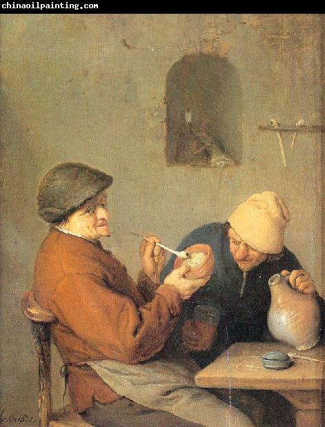 Ostade, Adriaen van The Drinker and the Smoker