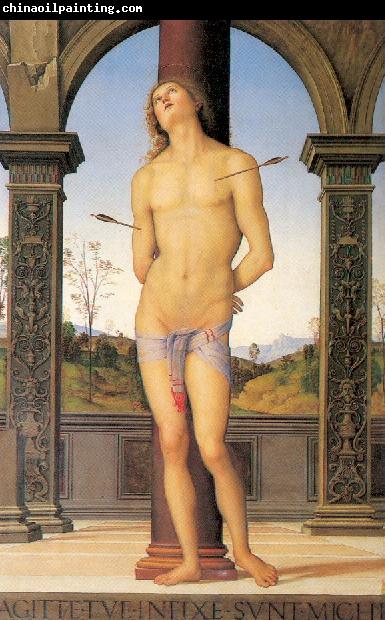 PERUGINO, Pietro Saint Sebastian