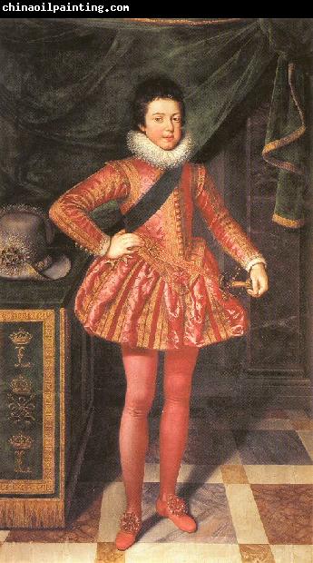 POURBUS, Frans the Younger Portrait of Louis XIII of France at 10 Years of Age