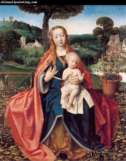 PROVOST, Jan The Virgin and Child in a Landscape