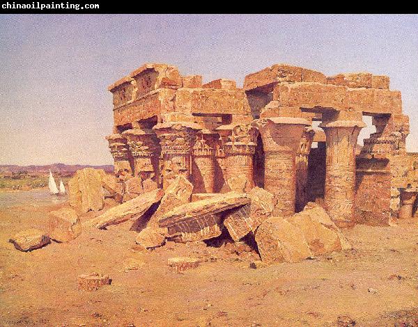 Palmer, Walter Launt The Egyptian Temple of Kom-Ombo