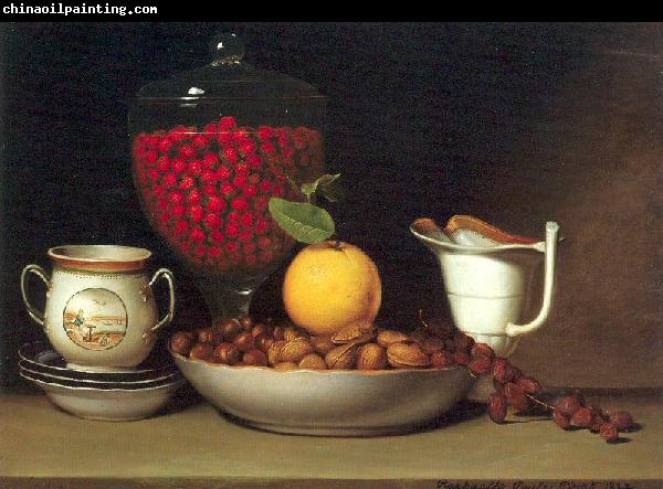 Peale, Raphaelle Still Life: Strawberries Nuts