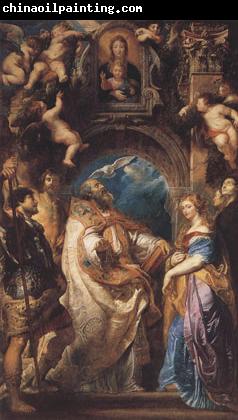 Peter Paul Rubens St Gregory the Great Surrounded by Otber Saints (mk01)