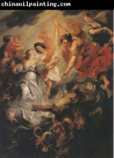 Peter Paul Rubens The Queen's Reconciliation with Her Son (mk05)