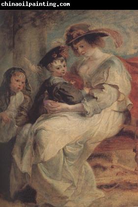 Peter Paul Rubens Helena Fourment with Two of ber Cbildren (mk01)