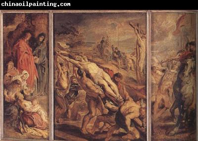 Peter Paul Rubens The Raising of the Cross (mk01)