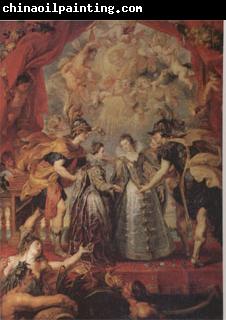 Peter Paul Rubens The Exchange of Princesses (mk05)