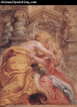 Peter Paul Rubens Peace and Plenty Embracing (mk01)