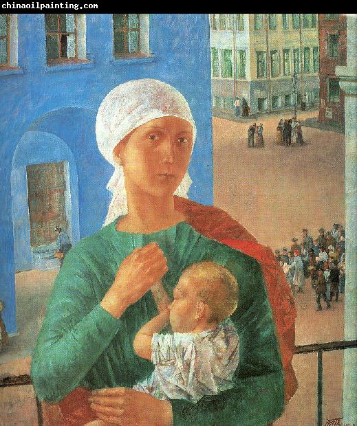 Petrov-Vodkin, Kozma The Year 1918 in Petrograd