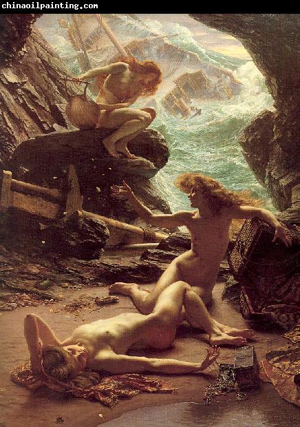 Poynter, Sir Edward John Cave of the Storm Nymphs