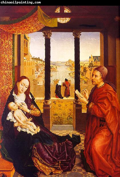 WEYDEN, Rogier van der St. Luke Painting the Virgin  Child