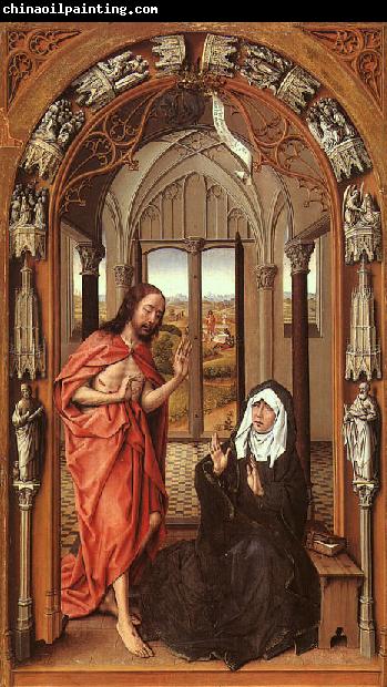 WEYDEN, Rogier van der Christ Appearing to His Mother, approx