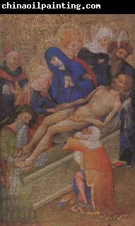 school of paris or Burgundy The Entombment of Christ (mk05)