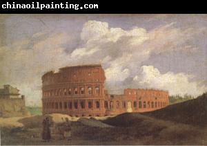 Achille-Etna Michallon View of the Colosseum at Rome (mk05)