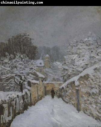 Alfred Sisley Snow at Louveciennes (san21)