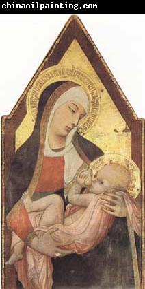 Ambrogio Lorenzetti Nuring Madonna (mk08)