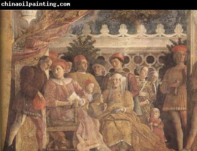 Andrea Mantegna The Gonzaga Family and Retinue finished (mk080