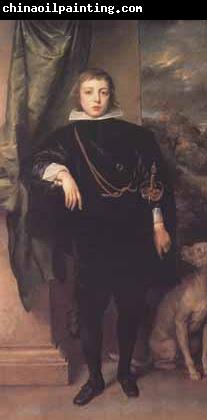 Anthony Van Dyck Portrait of prince rupert standing (mk03)