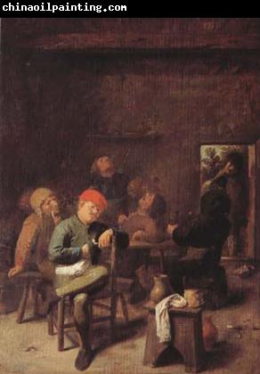 BROUWER, Adriaen Peasants Smoking and Drinking (mk08)