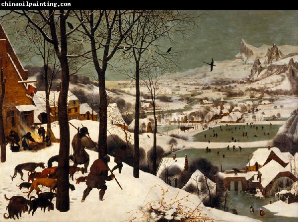 BRUEGEL, Pieter the Elder The Hunters in the Snwo (mk08)