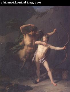 Baron Jean-Baptiste Regnault The Education of Achilles by the Centaur Chiron (mk05)