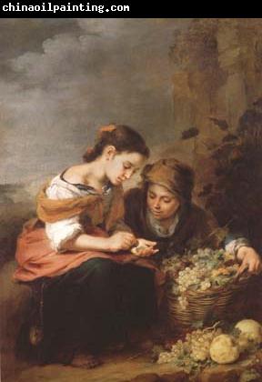 Bartolome Esteban Murillo The Little Fruit Seller (mk08)