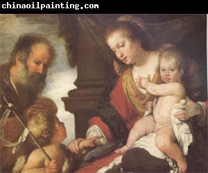 Bernardo Strozzi The Holy Family with John the Baptist (mk05)