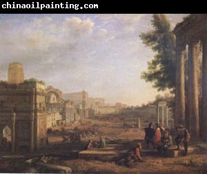 Claude Lorrain View of the Campo Vaccino ()mk05