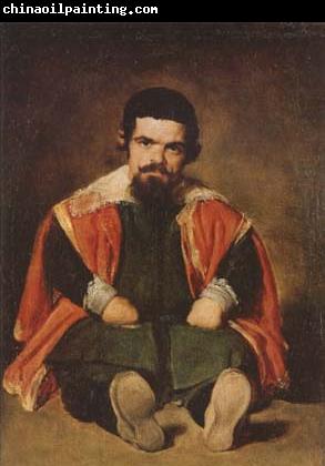 Diego Velazquez A Dwarf Sitting on the Floor (mk08)