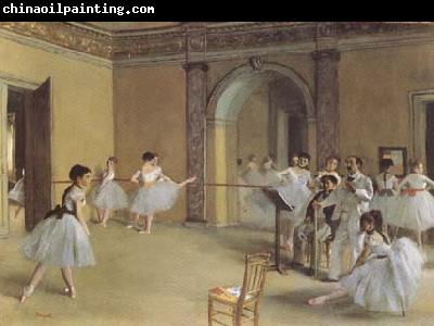 Edgar Degas Dance Class at the Opera (mk09)