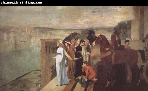 Edgar Degas Semiramis Building Babylon (mk06)