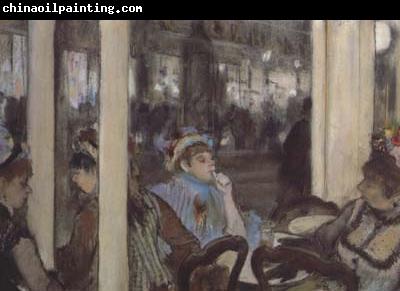 Edgar Degas Women,on a Cafe Terrace (san16)