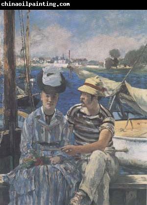 Edouard Manet Argenteuil (The Boating Party) (mk09)