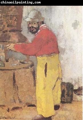 Edouard Vuillard Portrait of Toulouse-Lautrec (mk09)