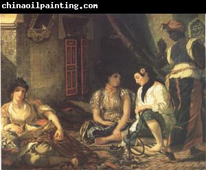 Eugene Delacroix Algerian Women in Their Appartments (mk05)