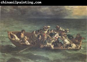 Eugene Delacroix The Shipwreck of Don Juan (mk05)