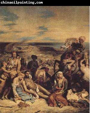 Eugene Delacroix The Massacre of Chios (mk09)