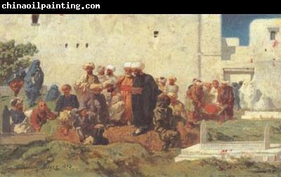 Eugene Fromentin Moorish Burial (san25)