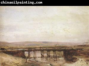 Eugene Isabey The Wooden Bridge (mk05)