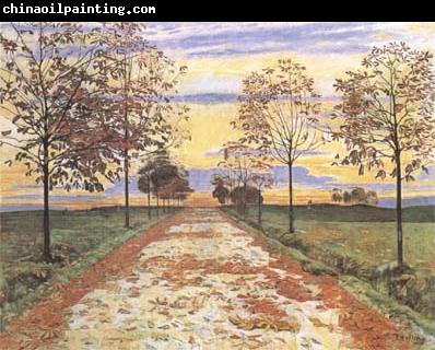 Ferdinand Hodler Autumn Evening (mk09)