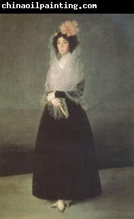 Francisco de Goya The Countess of Carpio,Marquise de la Solana (mk05)